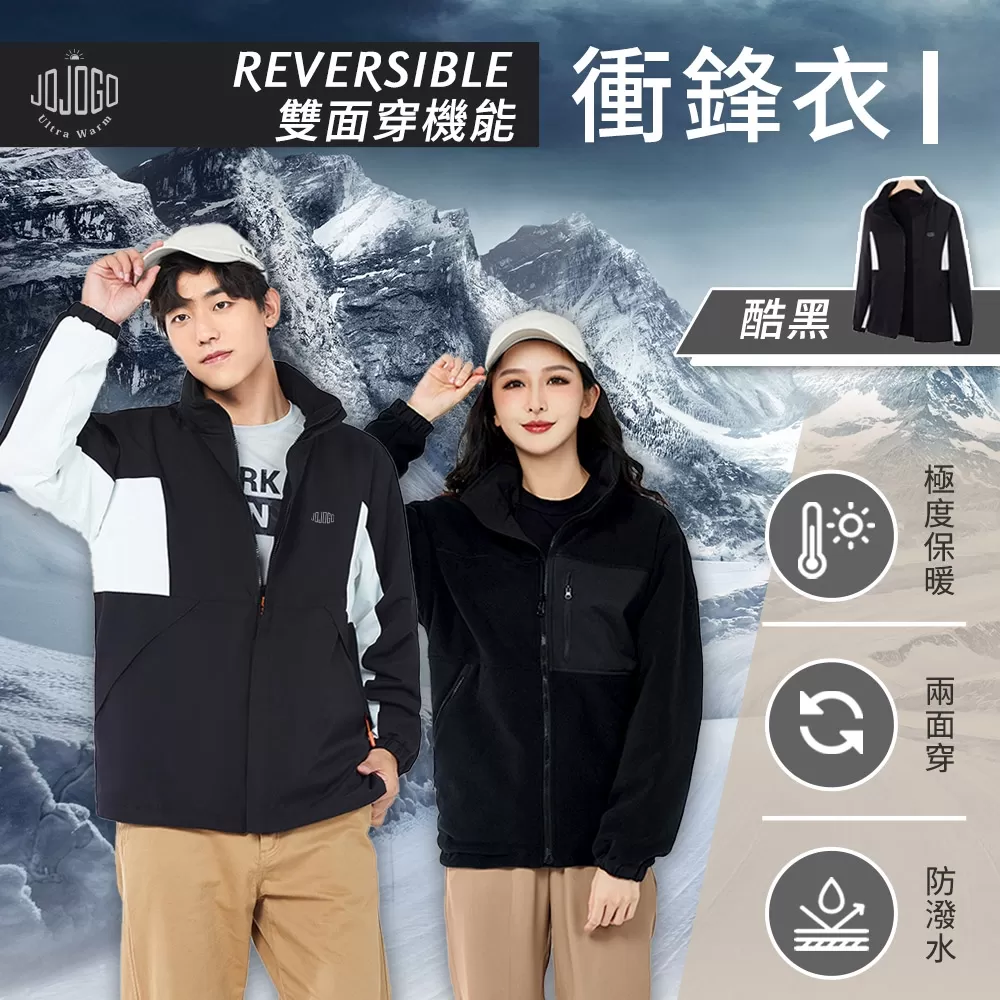 JOJOGO ｜ 雙面穿機能衝鋒衣商品介紹-2-4