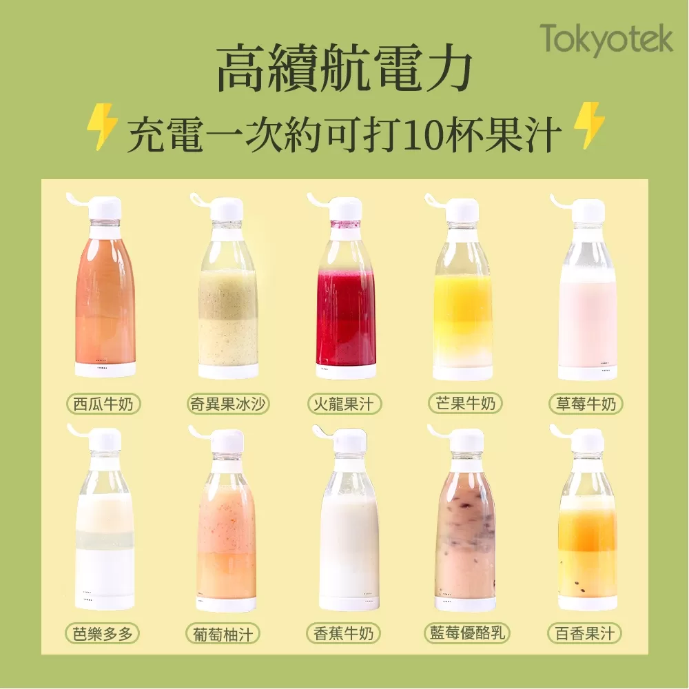 東京電通 ｜ 牛奶瓶隨行果汁機商品介紹-2-15