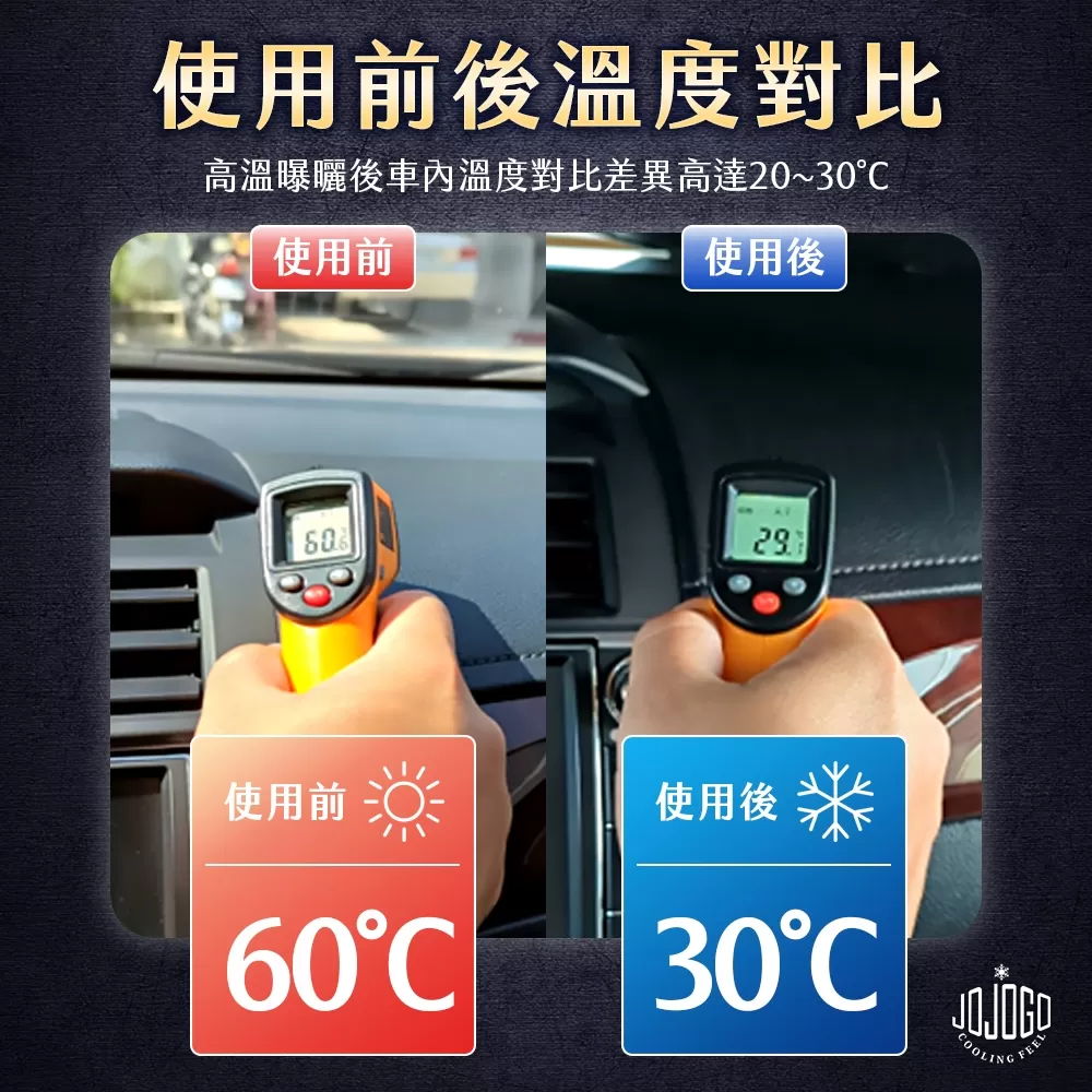JOJOGO ｜ 防曬降溫汽車遮陽傘商品介紹-2-7