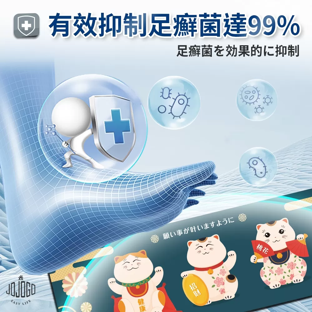 JOJOGO｜抗菌除臭硅藻土吸水防油軟墊 (廚房款)商品介紹-1-4