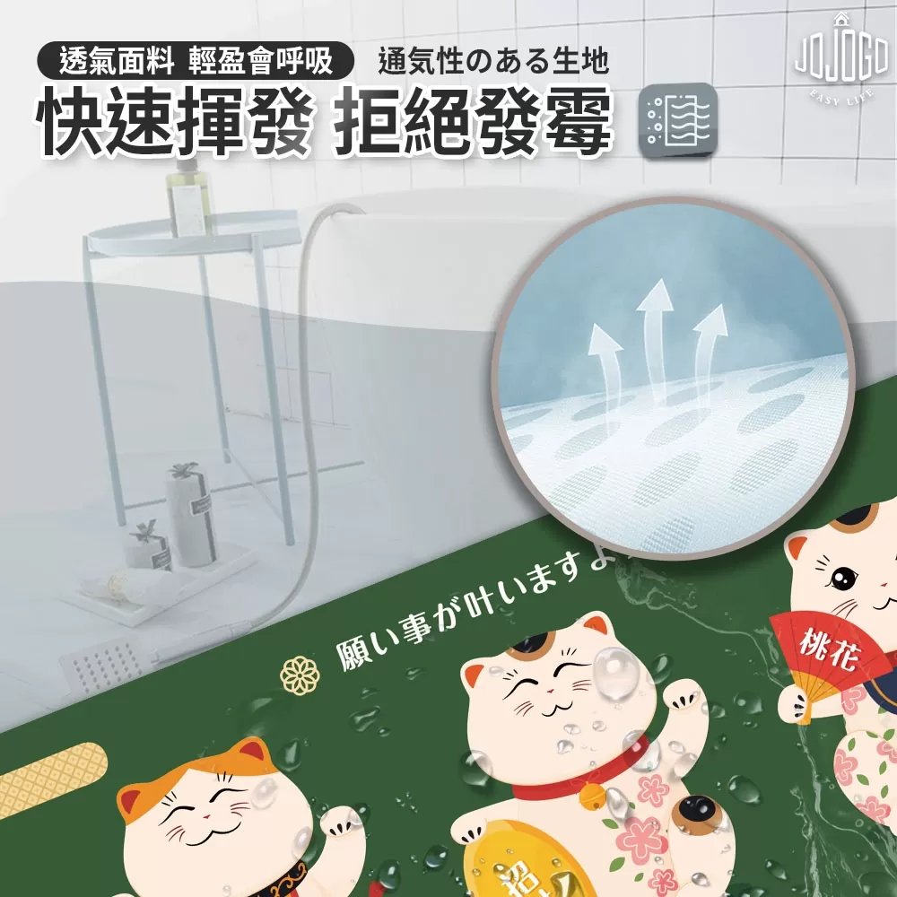 JOJOGO｜抗菌除臭硅藻土吸水防油軟墊 (廚房款)商品介紹-1-9
