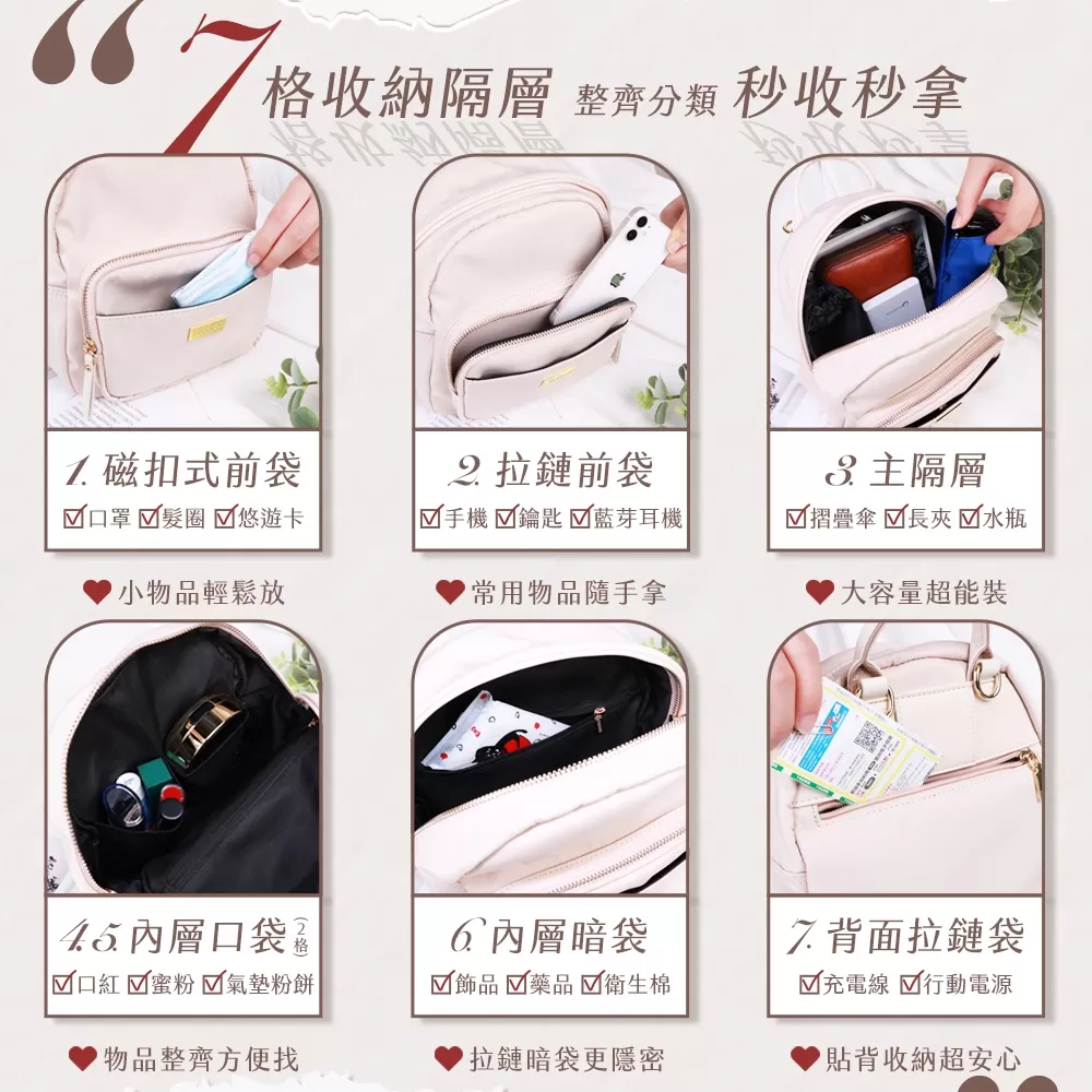 JOJOGO｜大容量迷你後背包商品介紹-2-16