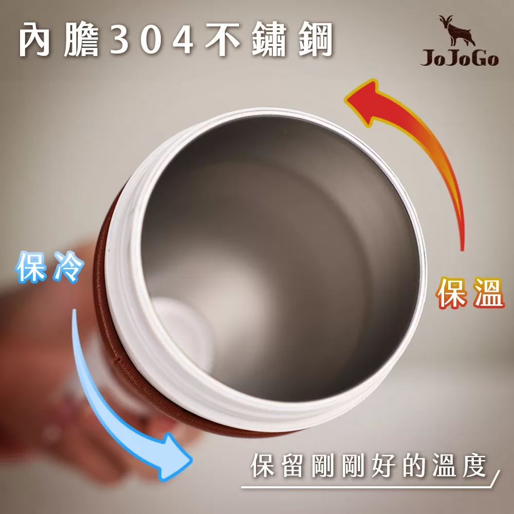JOJOGO｜羊角咖啡杯 (不鏽鋼內膽)商品介紹-2-4