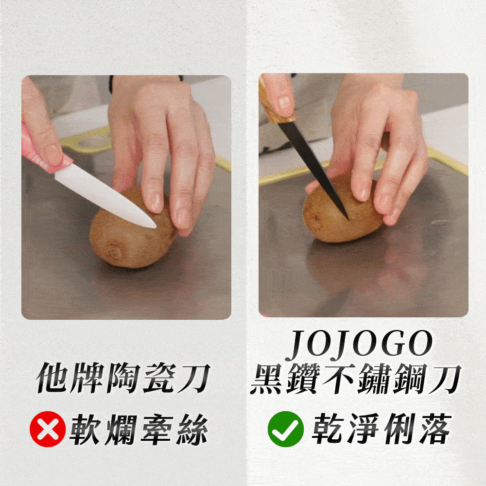 JOJOGO ｜ 黑鑽不鏽鋼刀具組商品介紹-35