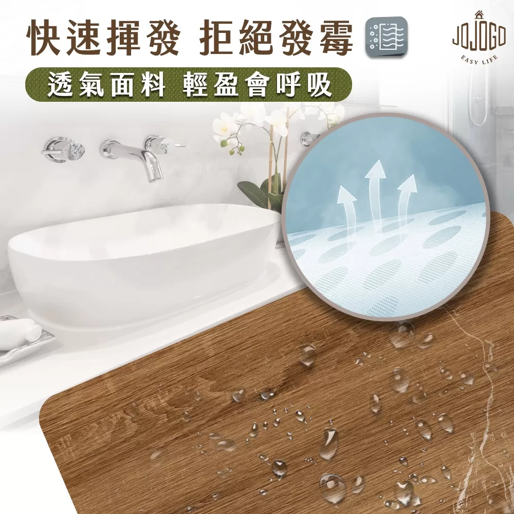 JOJOGO｜硅藻泥多用途瀝水桌杯墊四件組商品介紹-1-7