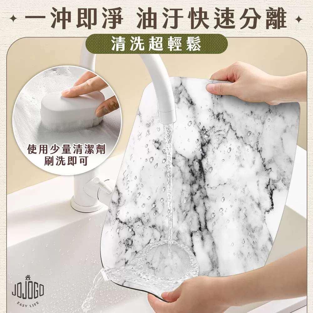JOJOGO｜硅藻泥多用途瀝水桌杯墊四件組商品介紹-1-11