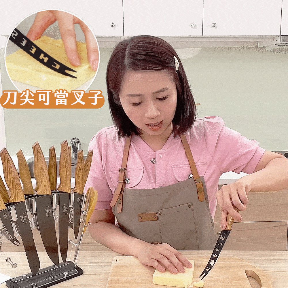 JOJOGO ｜ 黑鑽不鏽鋼刀具組商品介紹-52