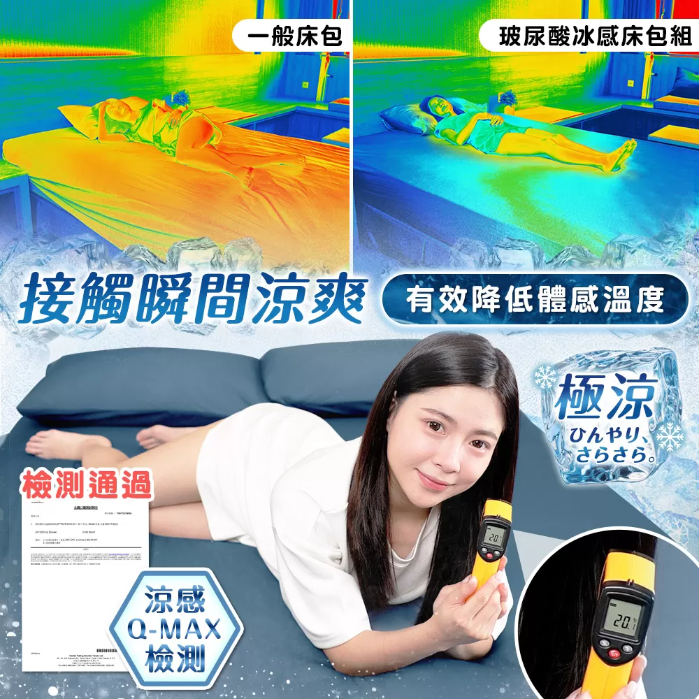 JOJOGO｜超彈力玻尿酸冰感床包組 (單人/單人加大)商品介紹-19