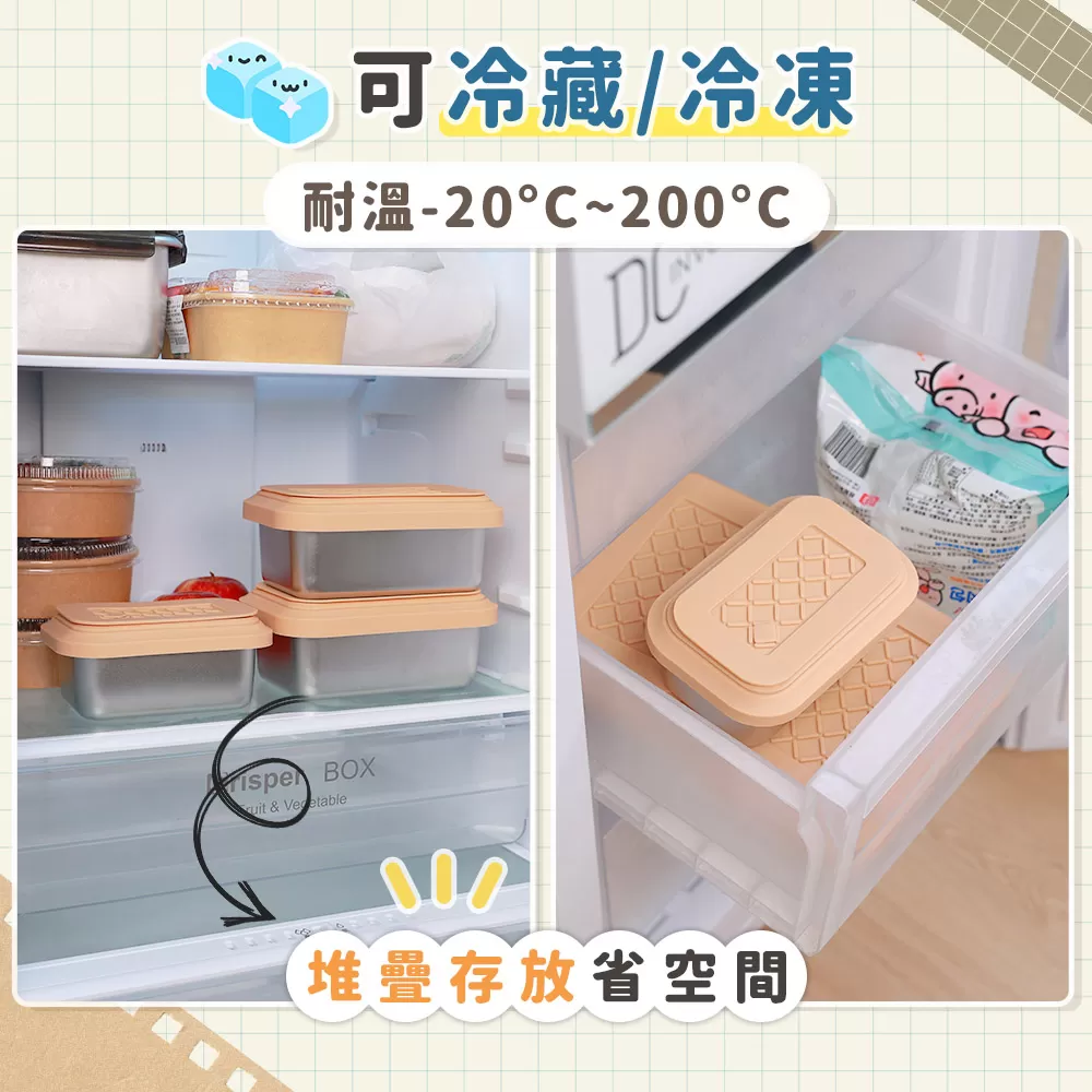 WondaMom｜可微波304不鏽鋼伸縮保鮮盒(三件組)商品介紹-33