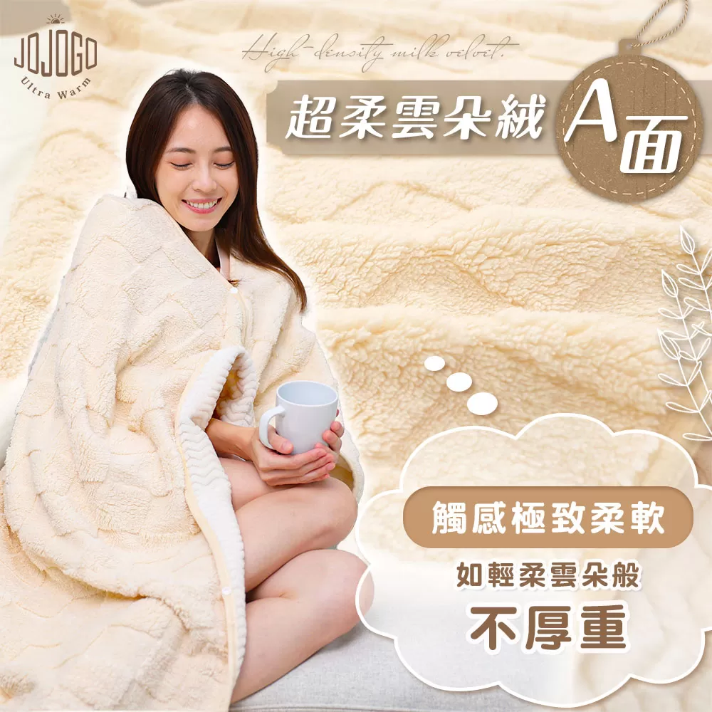 JOJOGO｜多功能雲朵披肩毯商品介紹-3-1