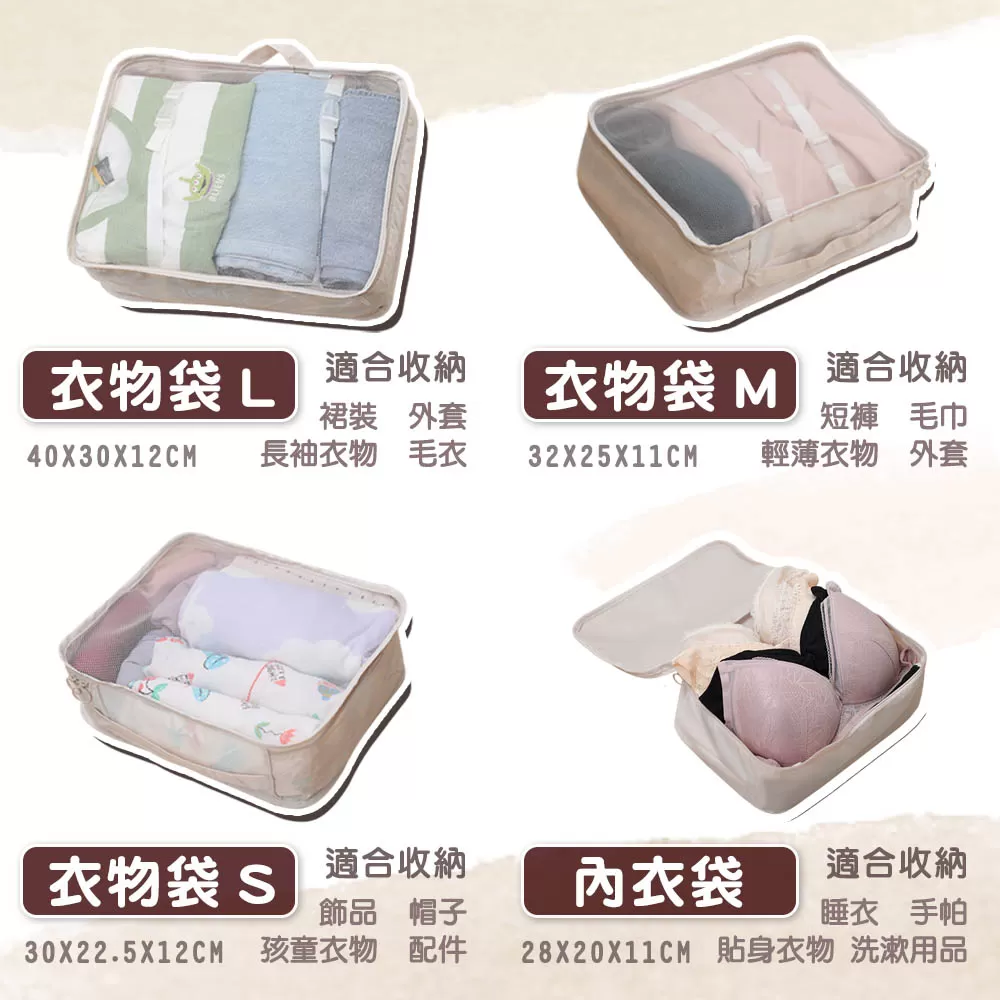 JOJOGO｜旅行收納袋八件組商品介紹-1-19