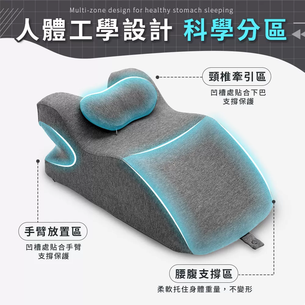 JOJOGO｜多功能舒壓趴趴枕商品介紹-1-6