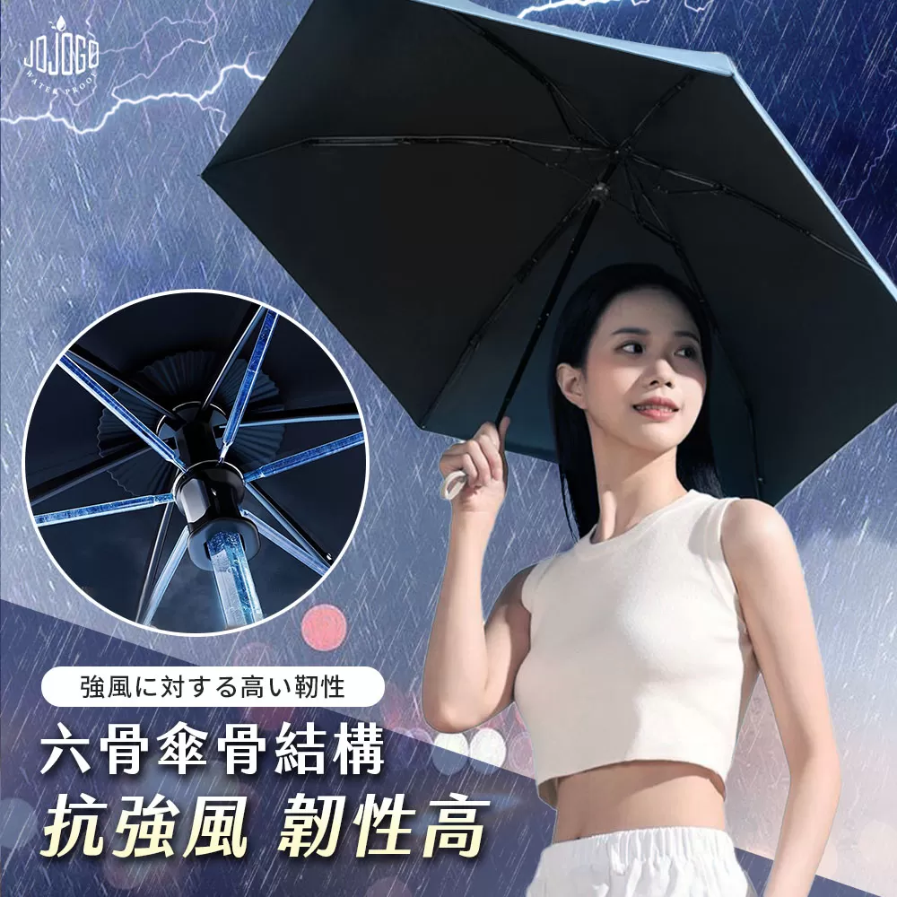 JOJOGO｜超輕迷你UV口袋雨傘商品介紹-1-9