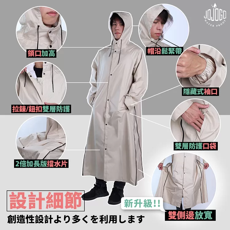 JOJOGO｜升級版雙側開速乾風雨衣商品介紹-2-2