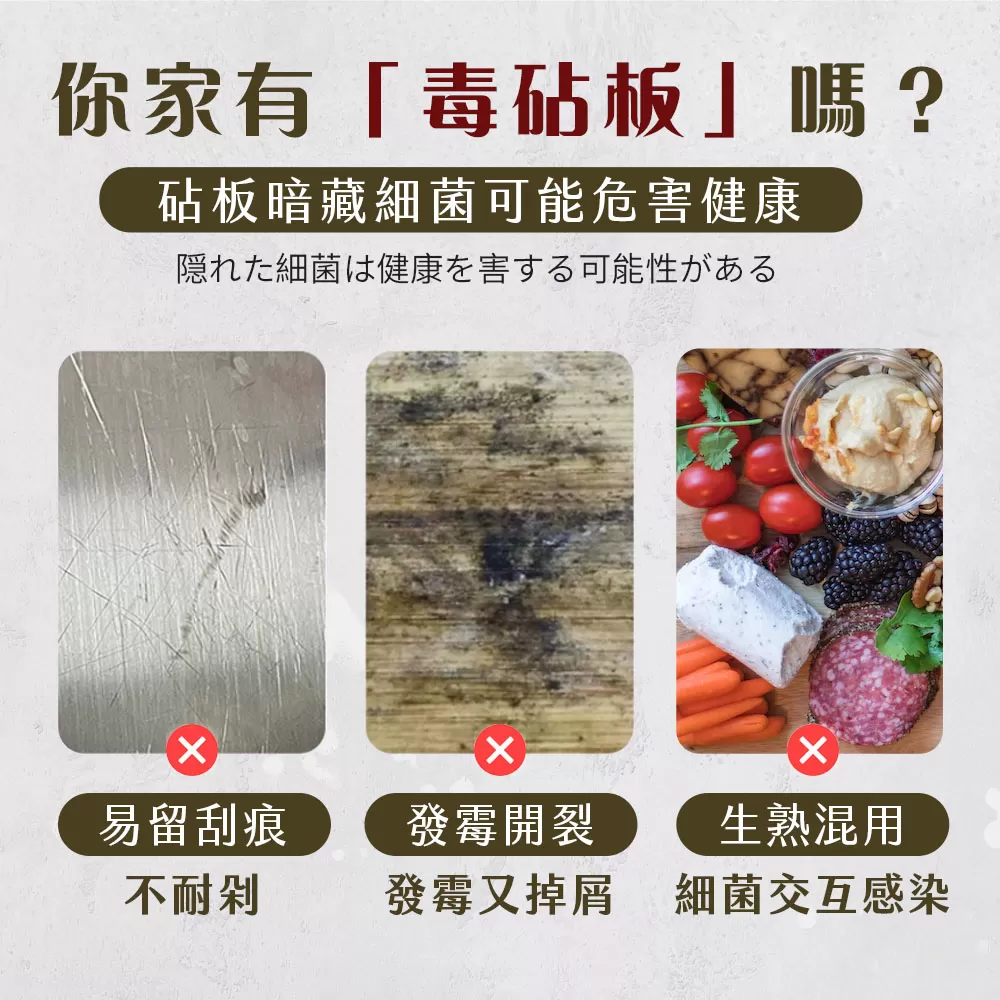 JOJOGO｜鈦輕芯雙面砧板商品介紹-6