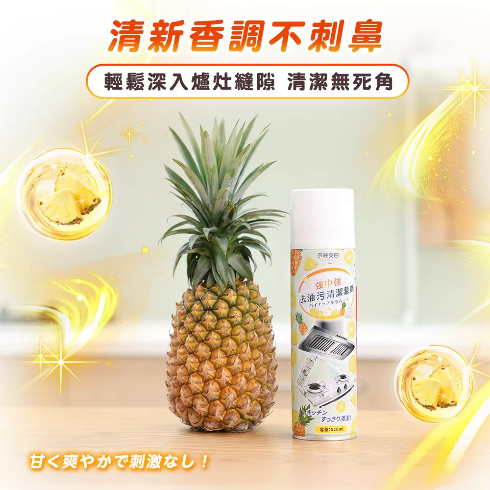 衣麗亮白｜強中強去油污清潔慕斯商品介紹-2-19